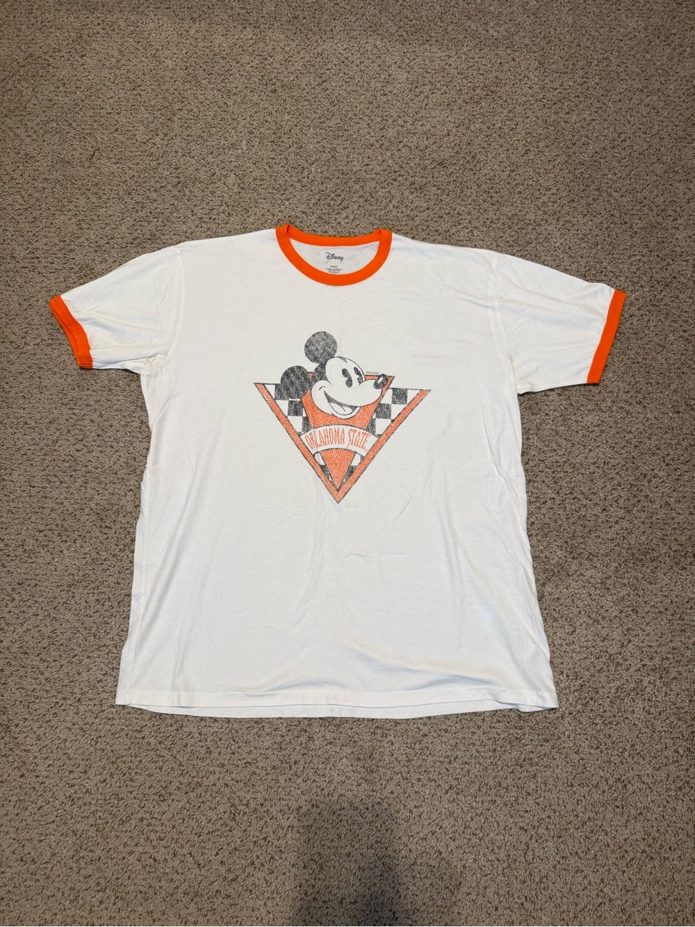 Disney Oklahoma State University Ringer Shirt